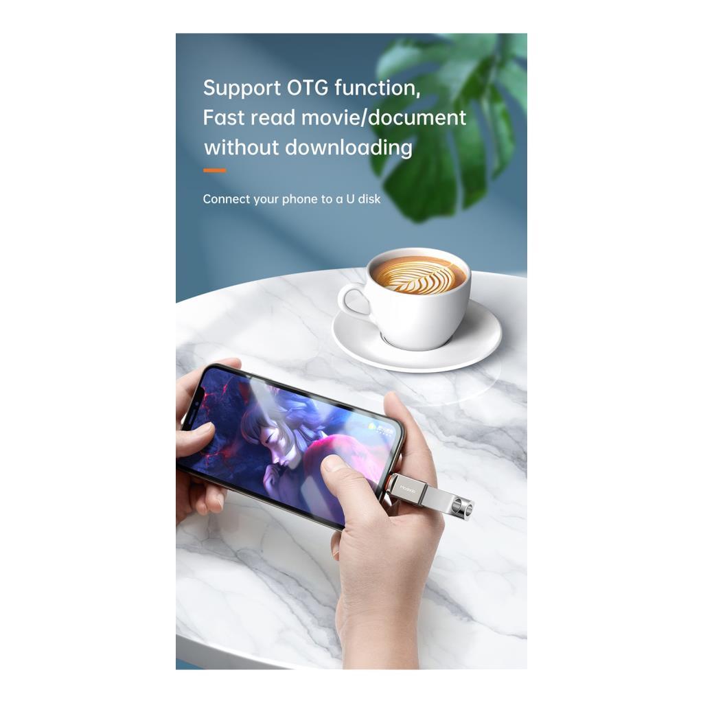 Mcdodo iPhone USB 3.0 OTG Çevirici Adaptör OT-8600 - Görsel 3