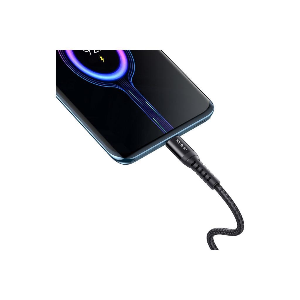 Mcdodo CA-2271 TypeC Q.c 4.0 Data-Şarj Kablo 1m - Siyah - Görsel 4