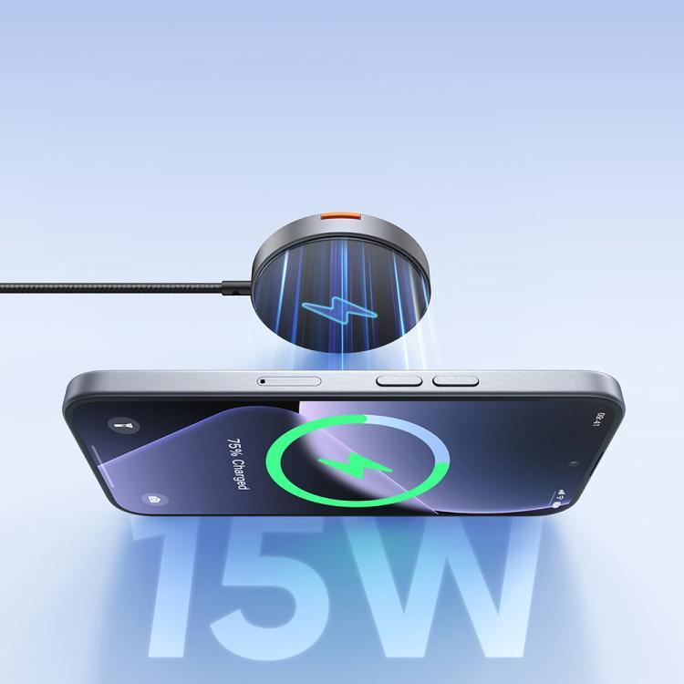 Mcdodo CH-5500 15W Magsafe Şarj Cihazı Ve Stand - SİYAH - Görsel 3