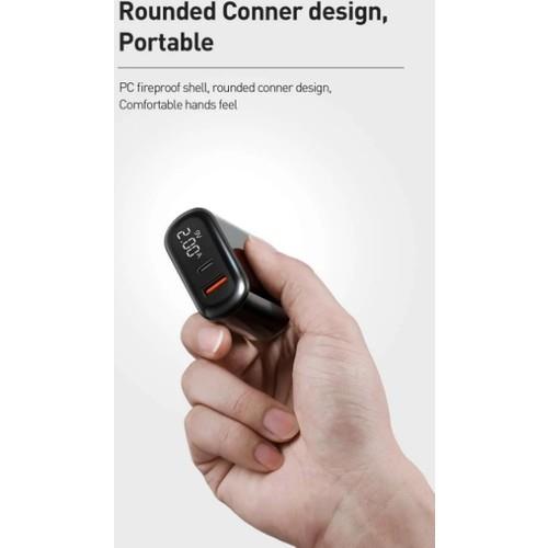 Mcdodo PD3.0 20W Usb ve Type C Şarj Adaptörü Siyah Ch-7170 - Görsel 4