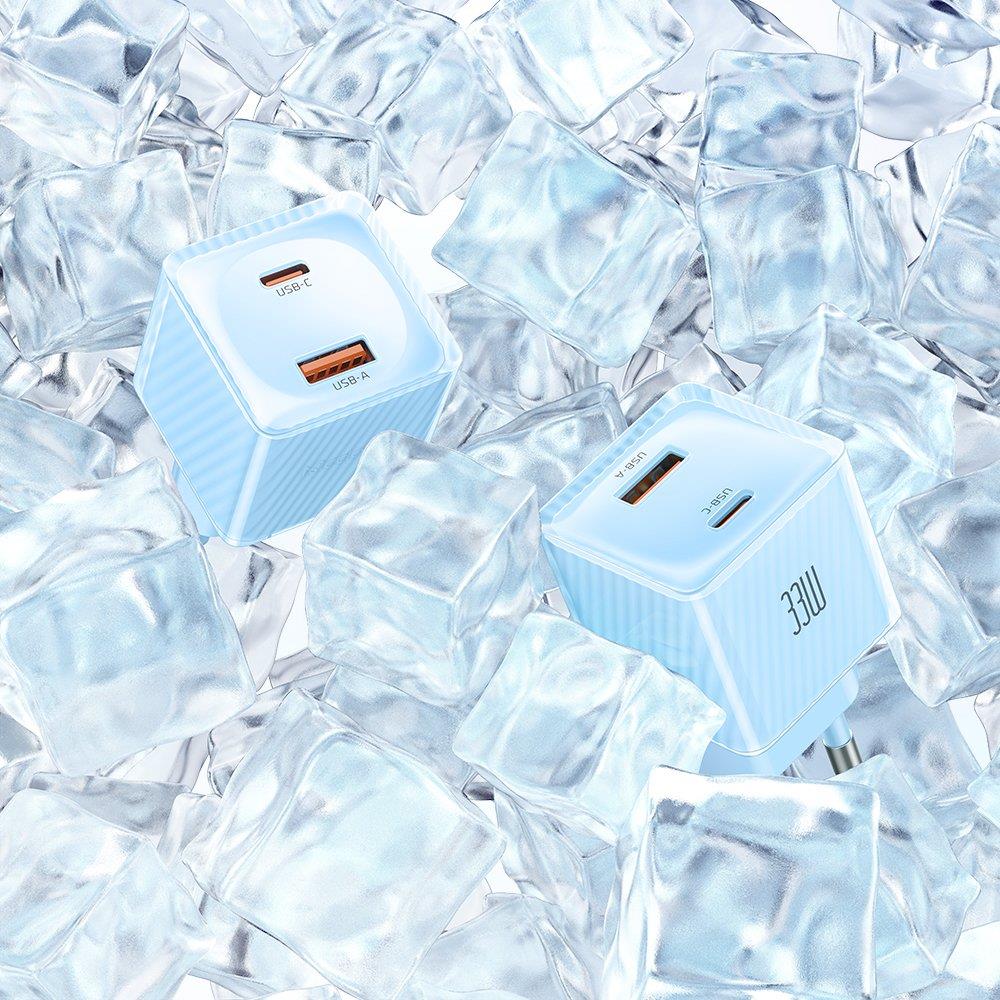 Mcdodo CH-4152 33W GaN TypeC USB Girişli Hızlı Şarj Aleti - Mavi - Görsel 4