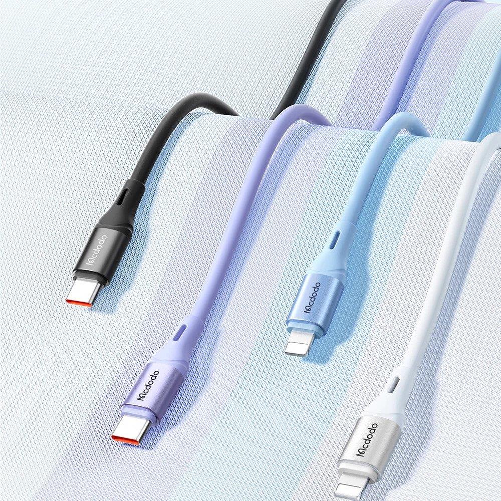 Mcdodo CA-1864 Typec To İphone PD 36W Hızlı Data-Şarj Kablo 1.2m Mavi - Görsel 5