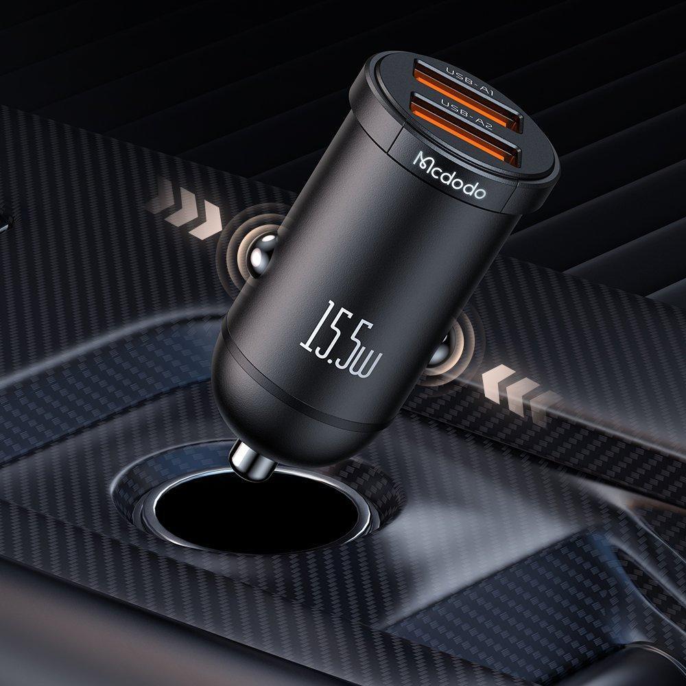 Mcdodo CC-2950 2xUSB Girişli Çakmaklık Şarj 15.5W - Görsel 4