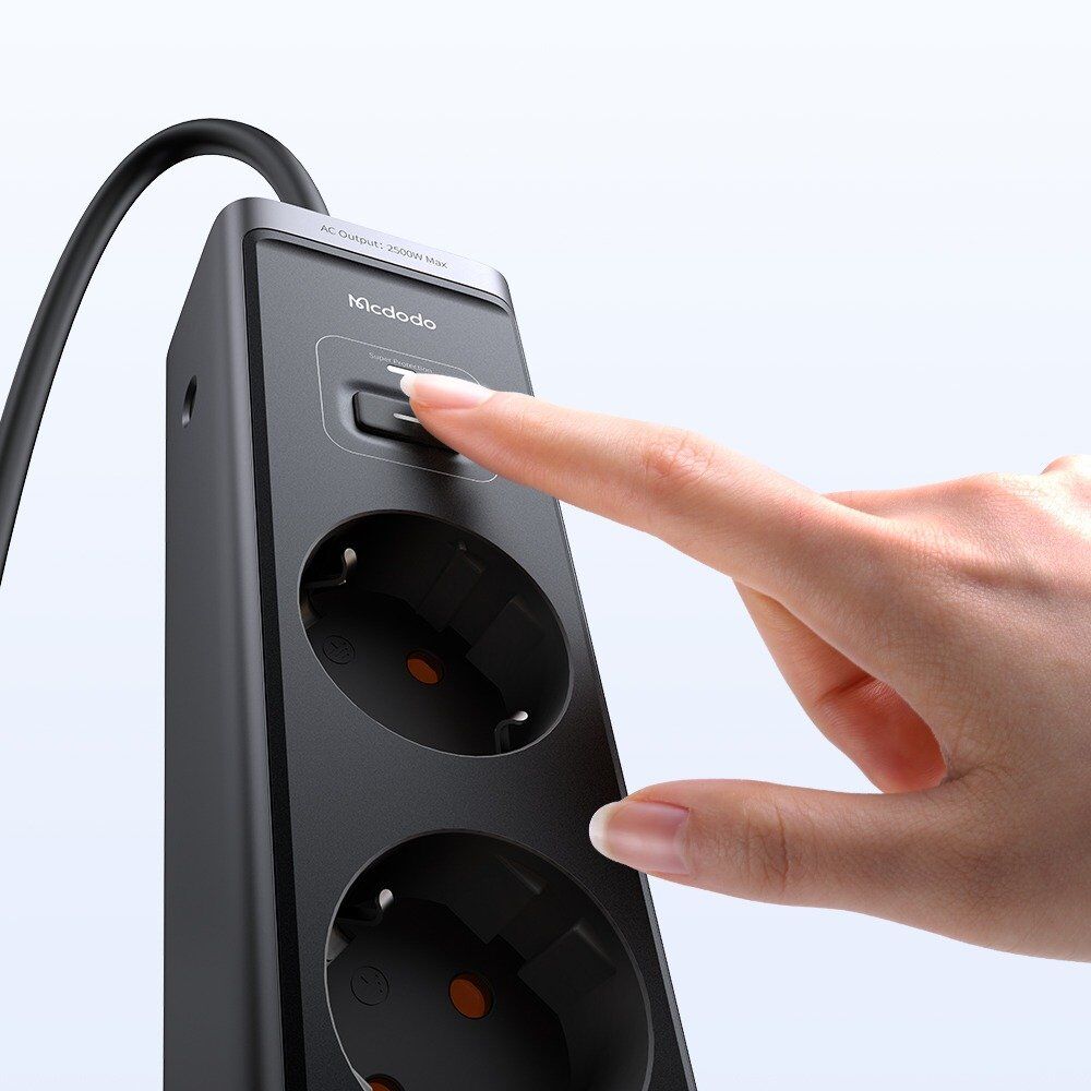 Mcdodo CH-0620 Gan 30W 6 in1 Priz Hızlı Şarj Cihazı 2C1A - Görsel 4