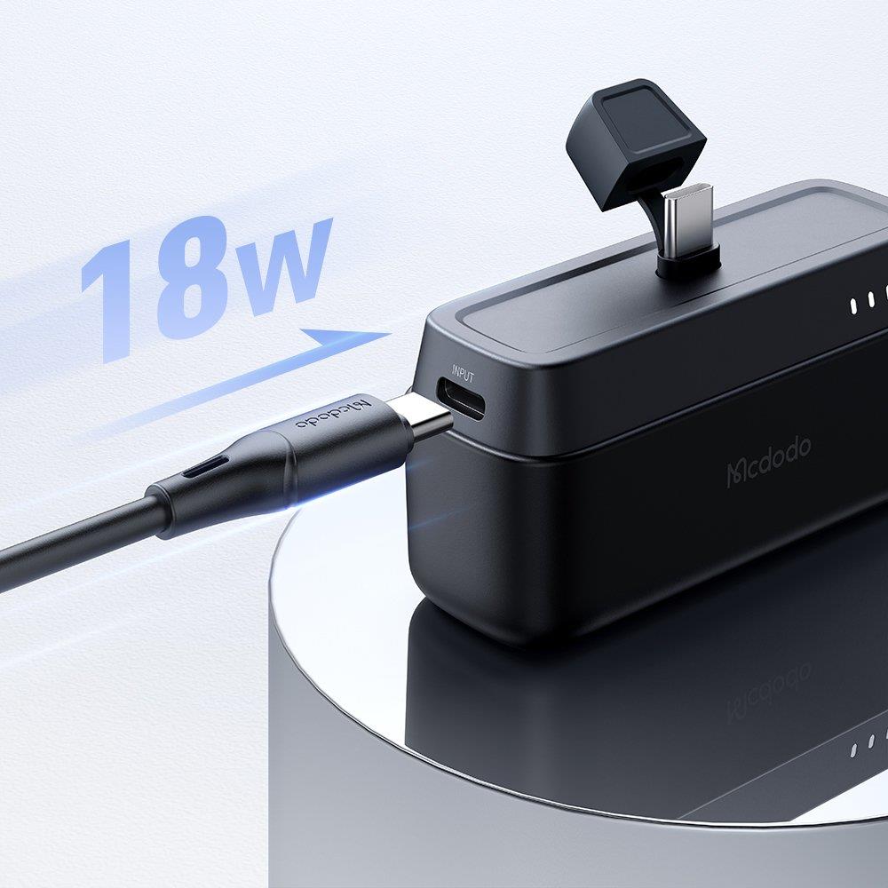 Mcdodo MC-6302 20w 5000mAh Typec Powerbank - Siyah - Görsel 6