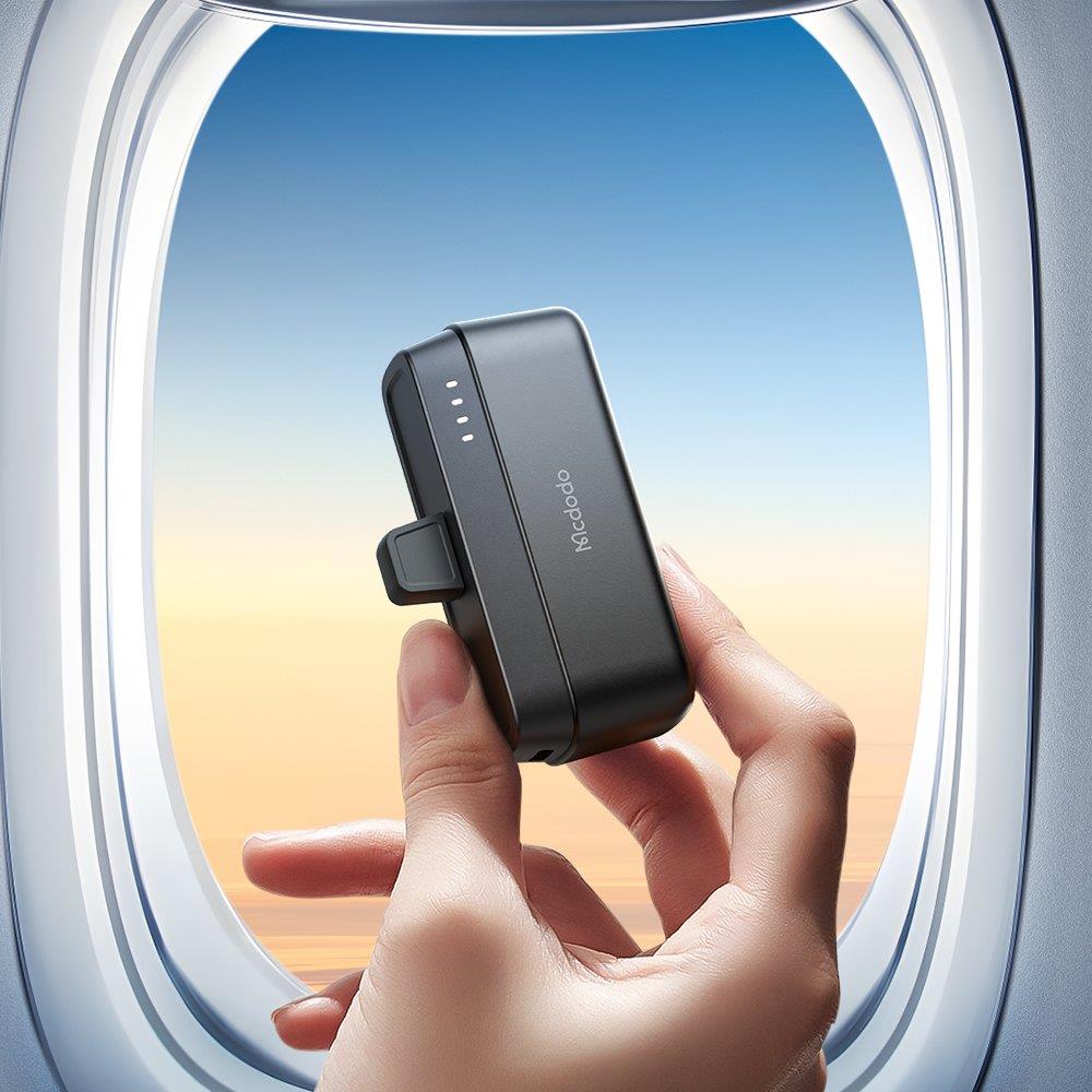 Mcdodo MC-6302 20w 5000mAh Typec Powerbank - Siyah - Görsel 7
