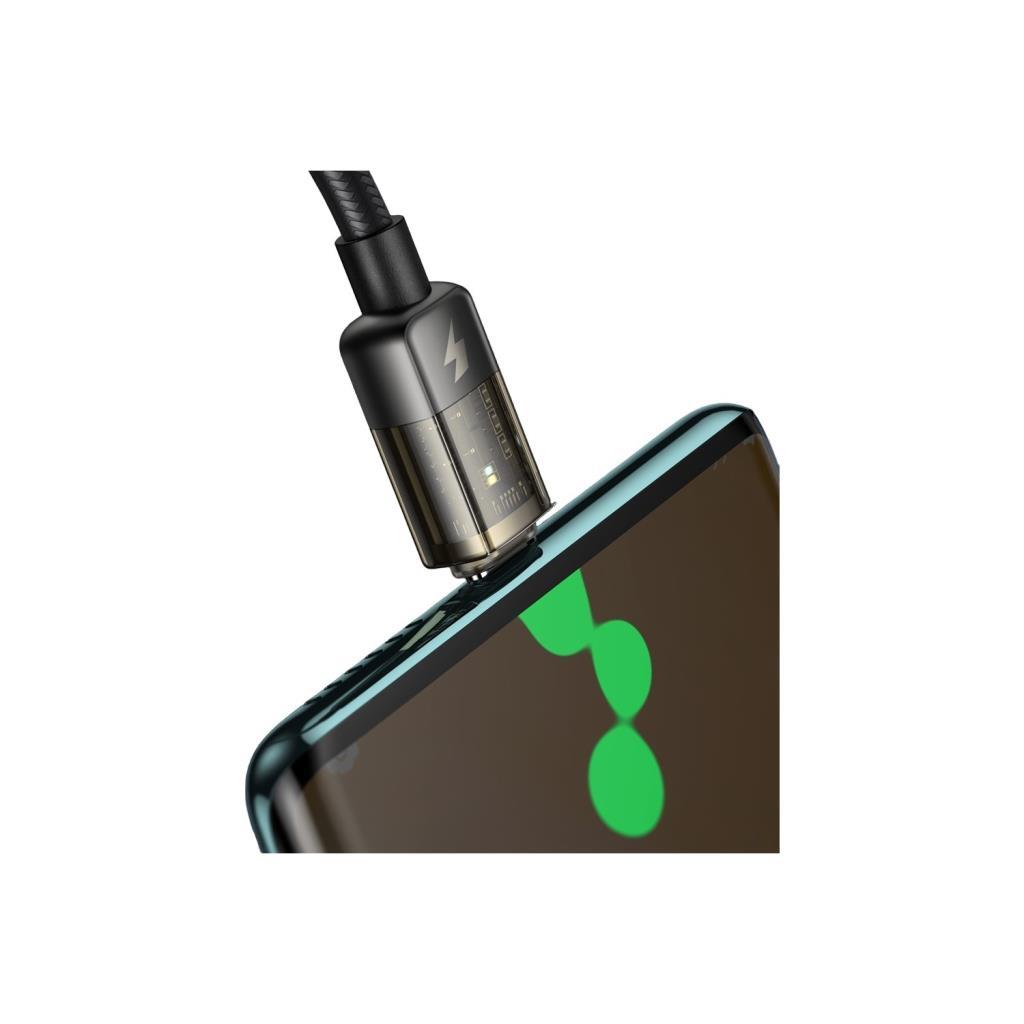 Mcdodo CA-3150 Type-C 100W Power Off Süper Hızlı Data/şarj Kablo 1.2m-Siyah - Görsel 4