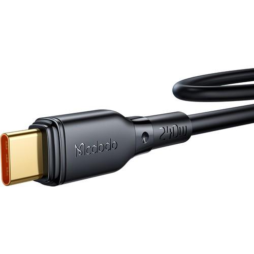 Mcdodo CA-3311 TypeC Typec 240W Hızlı Data Şarj Kablo 2mt Siyah - Görsel 5