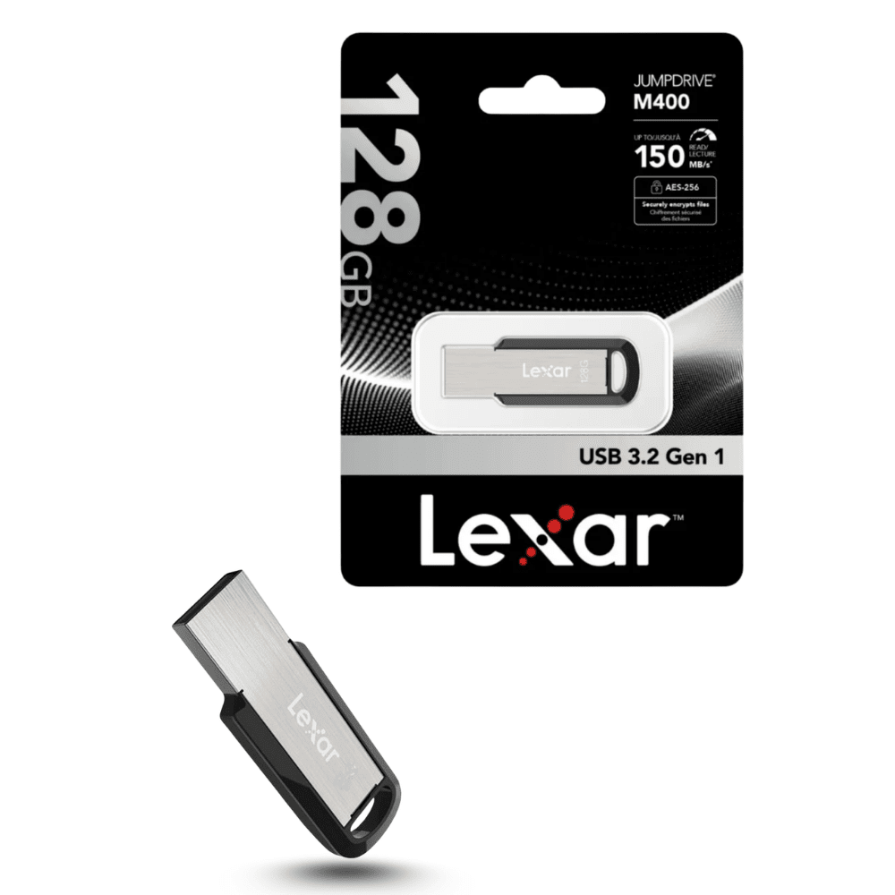 Lexar Jumpdrive 128gb M400 USB3.0 130MB/s Usb Flash Bellek