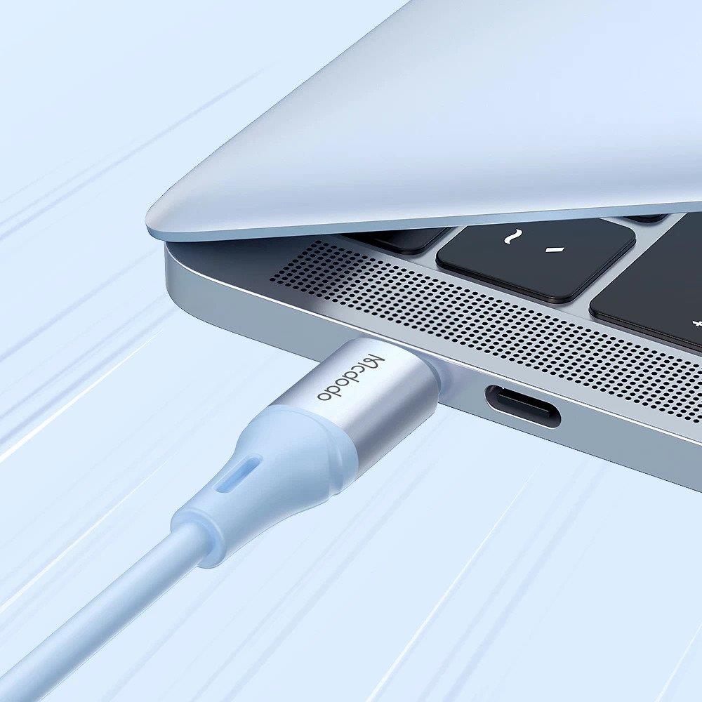 Mcdodo CA-2211 Typec Typec 65W 3A Hızlı Data Şarj Kablo 1.2m - Siyah - Görsel 6