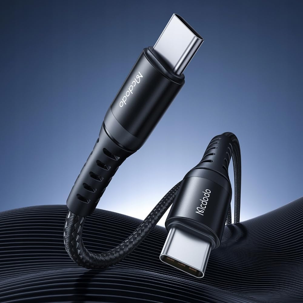 Mcdodo CA-5641 60W 3A TypeC TypeC Şarj Data Kablosu Siyah 1M - Görsel 3