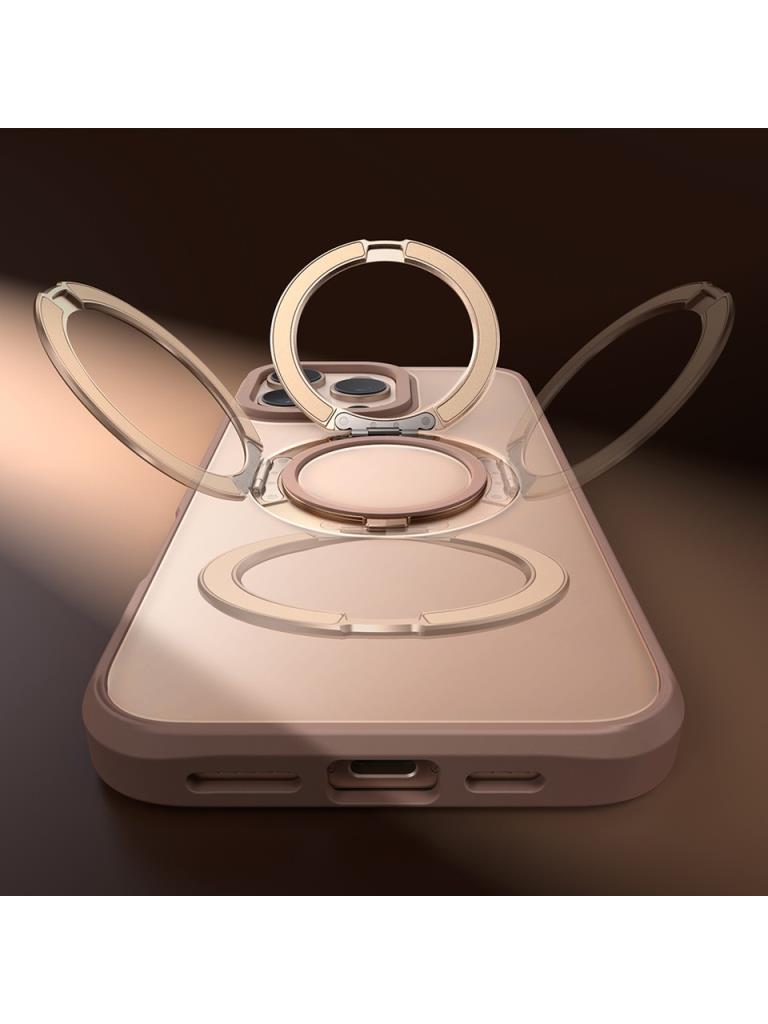 Mcdodo PC-4935 iPhone 16 Pro Max Halka Standlı Magsafe Titanyum Kapak - Görsel 2