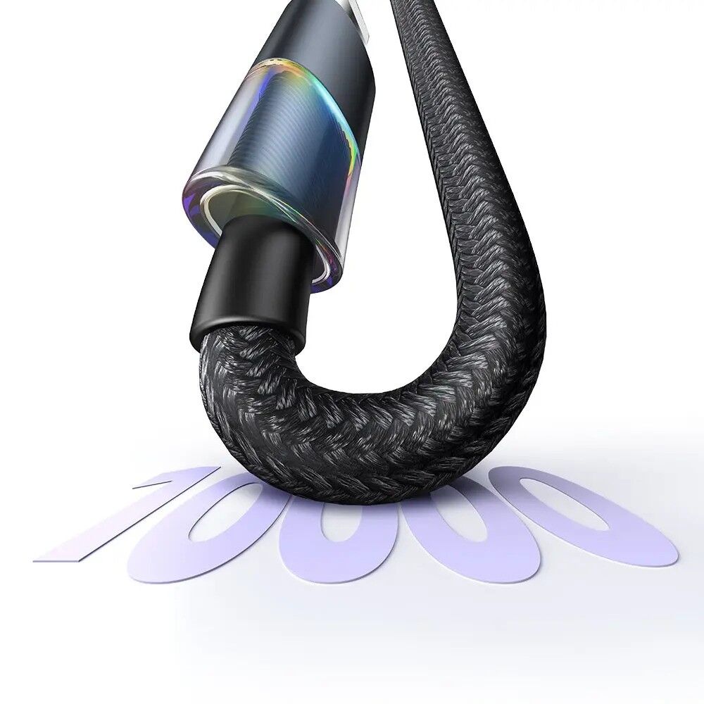 Mcdodo CA-8170 Usb iPhone 3A 7 Renkli LED Işıklı Şarj Data Kablo 1,2M - Görsel 4