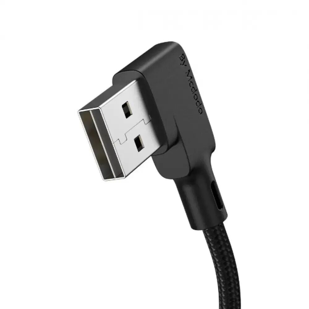 Mcdodo CA-7310 Usb TypeC Spiralli Data Şarj Kablosu 1.8M-Siyah - Görsel 3