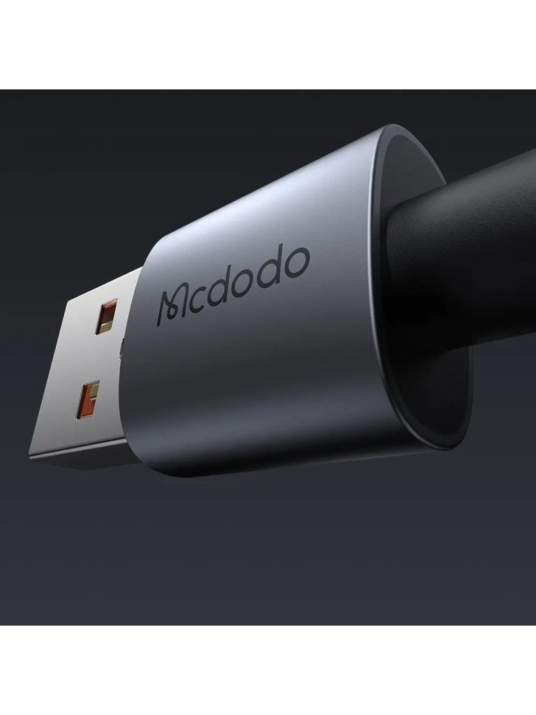 Mcdodo CA-6890 Usb Typec Hızlı Şarj Kablosu Işıklı 1.2M Siyah - Görsel 4