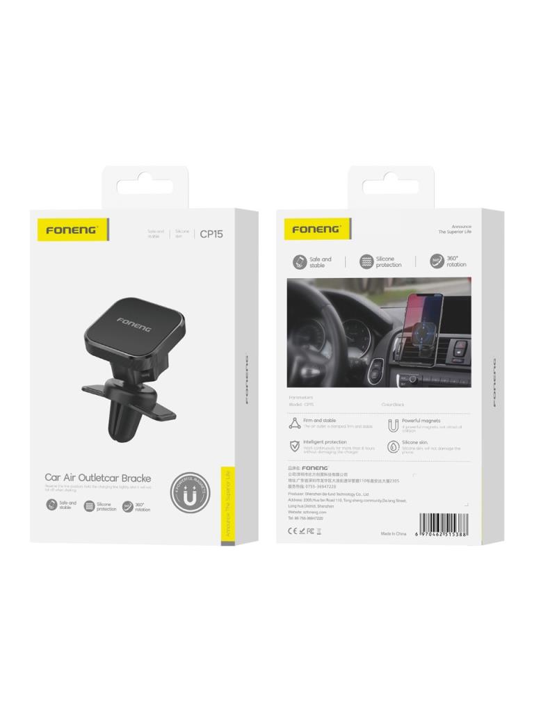 Foneng CP15 Manyetik Araç İçi Telefon Tutucu - Görsel 5