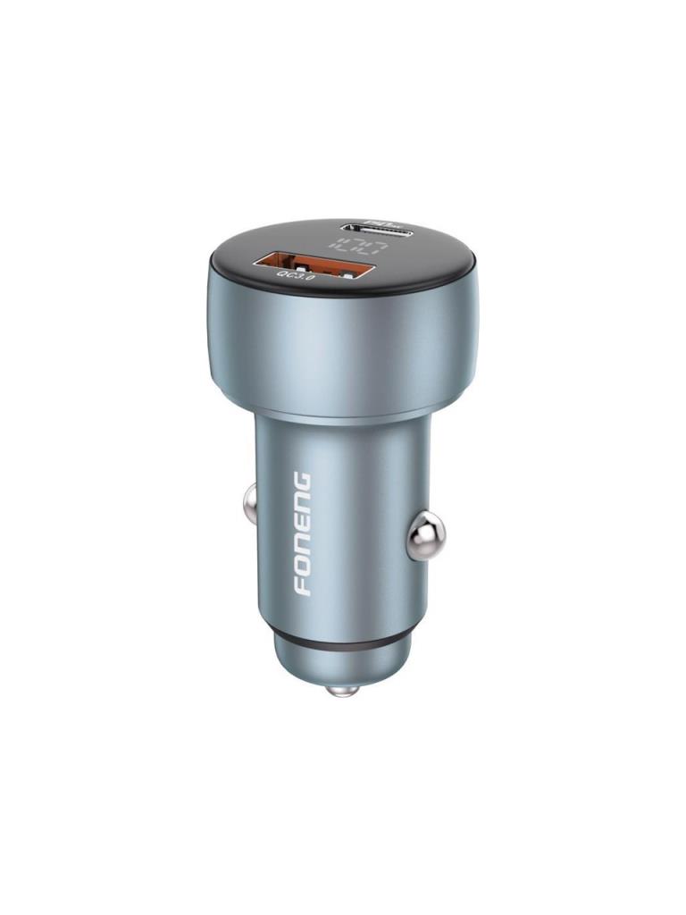 Foneng C18 48W USB TypeC PD Araç Çakmak Şarj Cihazı