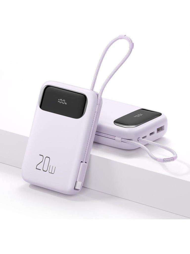 Mcdodo MC-3245 20W 10000Mah Powerbank Typec Şarj Kablo-Mor - Görsel 4